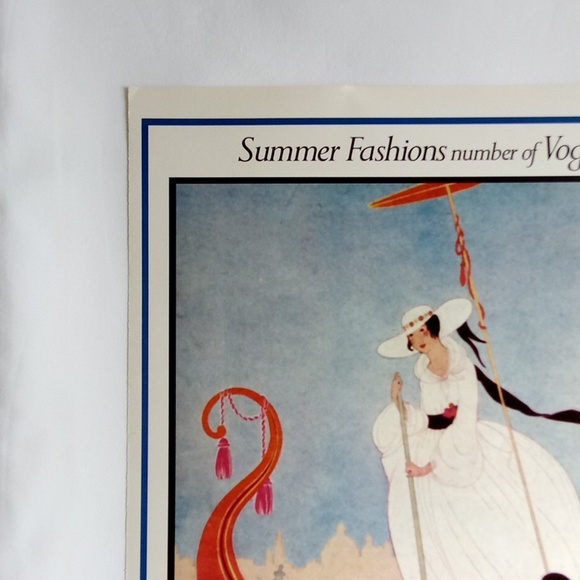 VINTAGE VOGUE PRINT SUMMER FASHIONS NUMBER OF VOGUE JUNE 1 1916 - Picture 2 of 10